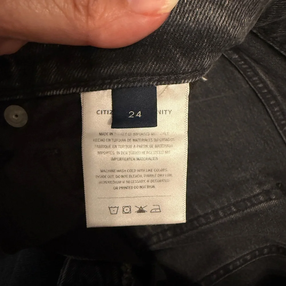 Citizens Of Humanity Charcoal Emerson Button Fly Jeans